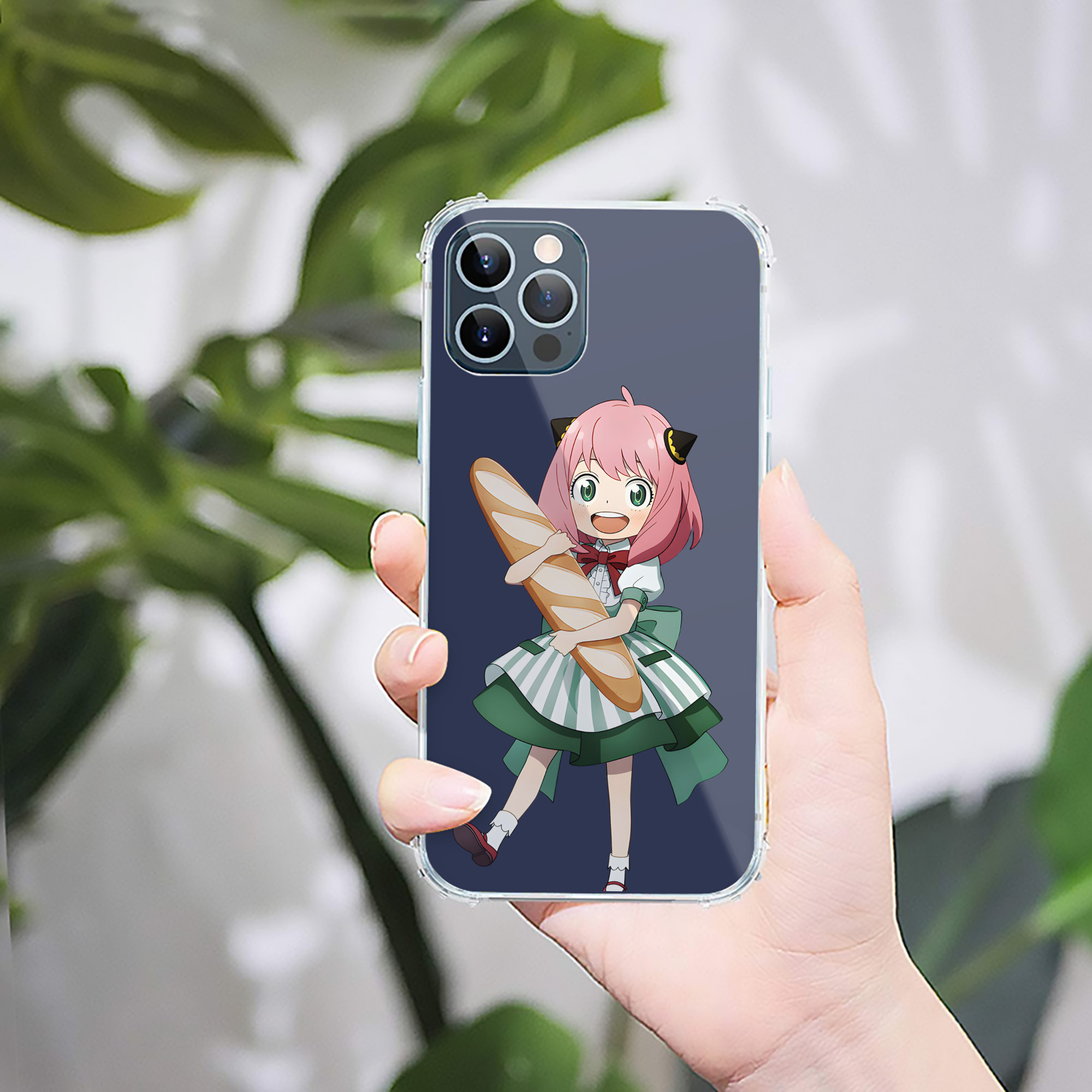 （画像用） SPY×FAMILY间谍家家酒 【iPhone 12シリーズ対応】透明スマホケース（クリアソフトケース）